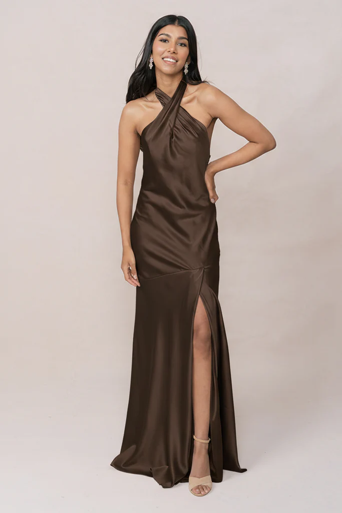 Athena Satin Dress | Made To Order - Image 168