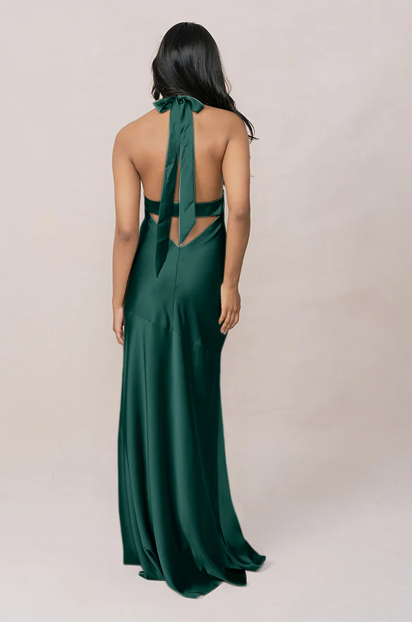 Athena Satin Dress | Made To Order - Image 34