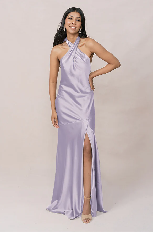 Athena Satin Dress | Made To Order - Image 53