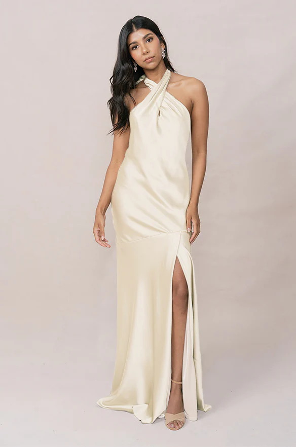 Athena Satin Dress | Made To Order - Image 67