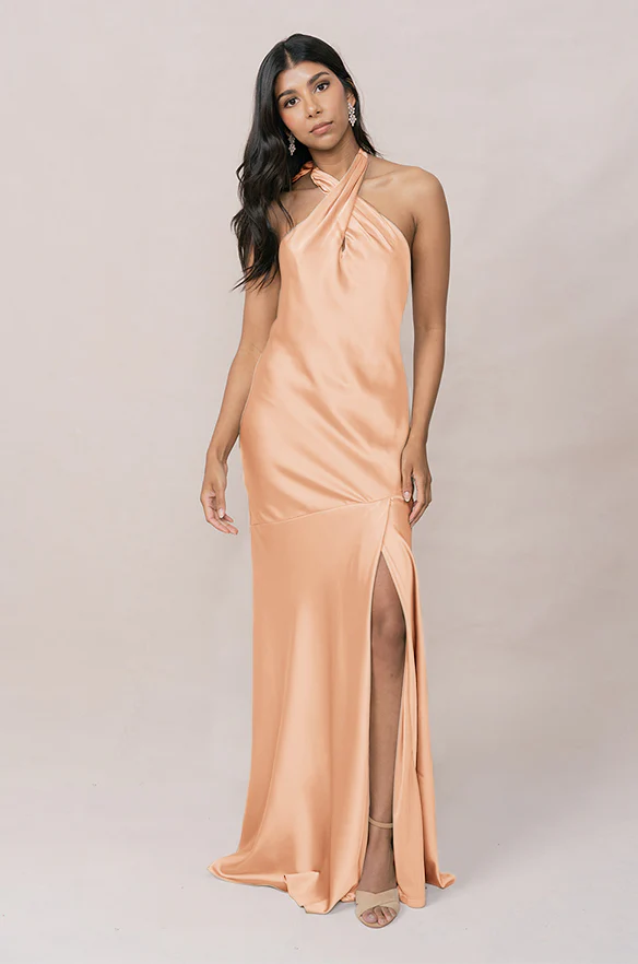 Athena Satin Dress | Made To Order - Image 69