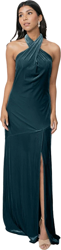 Athena Velvet Dress | Made To Order - Image 13