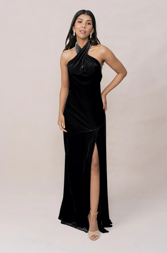 Athena Velvet Dress | Made To Order - Image 31