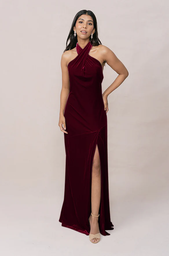 Athena Velvet Dress | Made To Order - Image 35