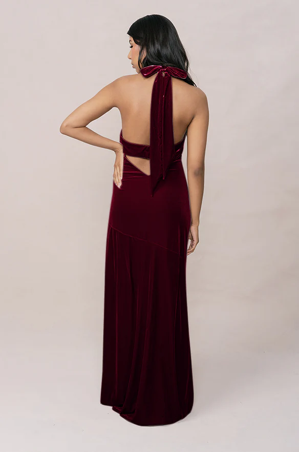Athena Velvet Dress | Made To Order - Image 36