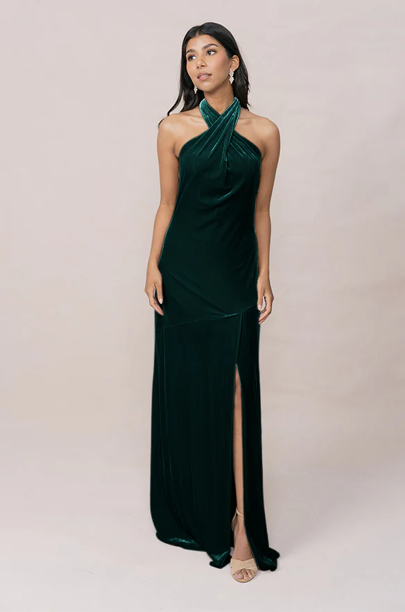 Athena Velvet Dress | Made To Order - Image 40
