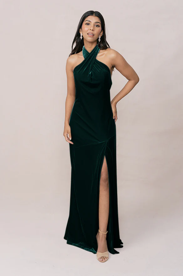 Athena Velvet Dress | Made To Order - Image 42