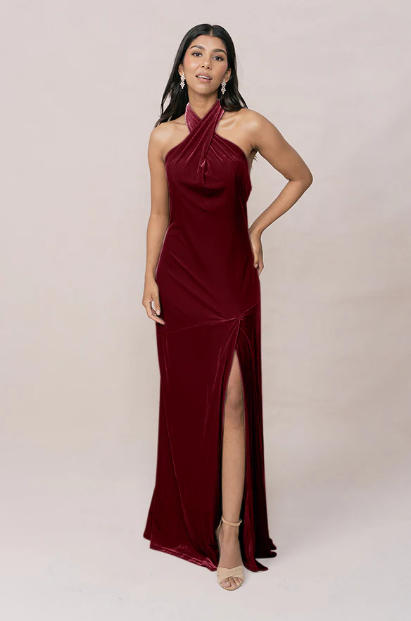 Athena Velvet Dress | Made To Order - Image 68