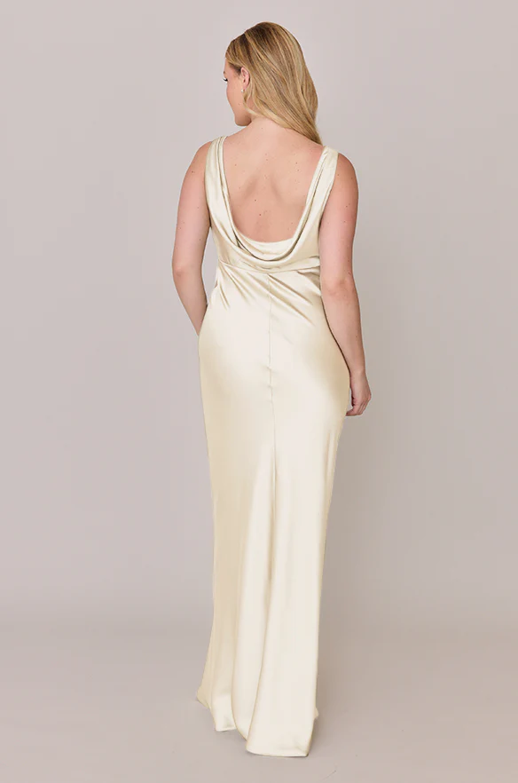 Audrey Satin Dress | Made To Order - Image 110