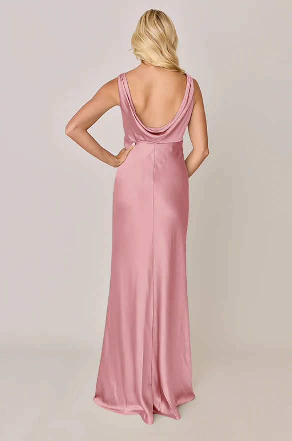 Audrey Satin Dress | Made To Order - Image 138