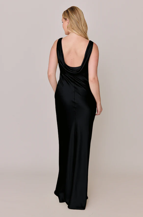 Audrey Satin Dress | Made To Order - Image 14
