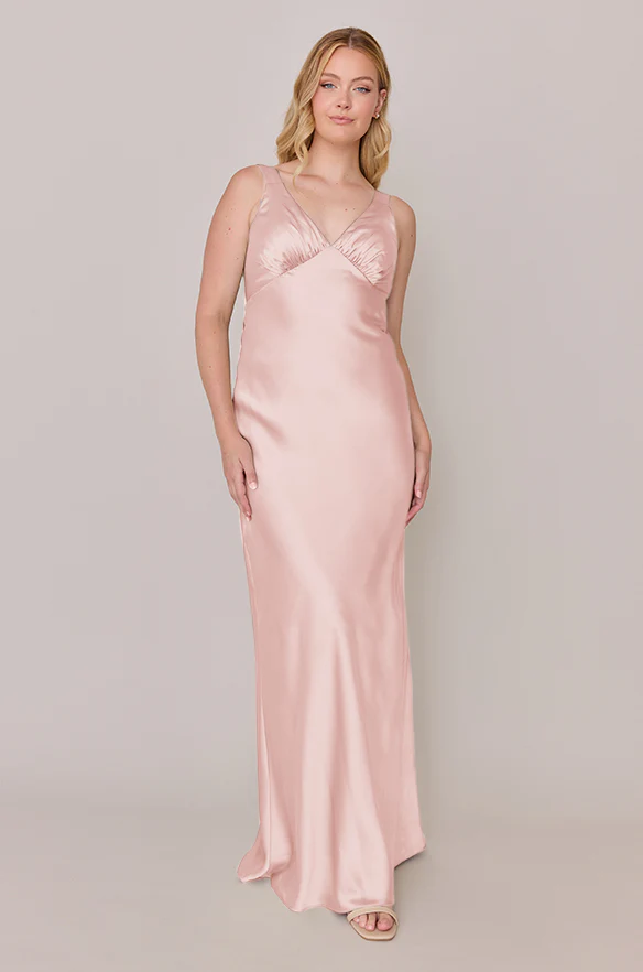 Audrey Satin Dress | Made To Order - Image 15