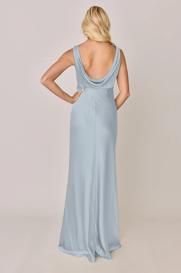 Audrey Satin Dress | Made To Order - Image 152