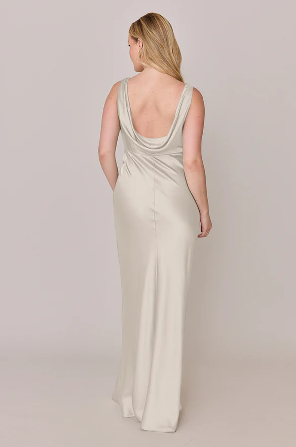 Audrey Satin Dress | Made To Order - Image 154