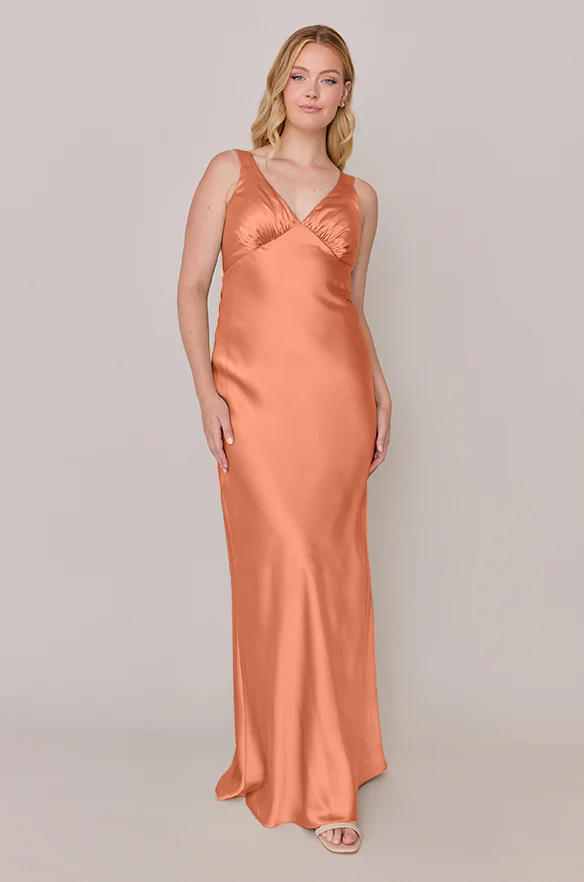 Audrey Satin Dress | Made To Order - Image 157