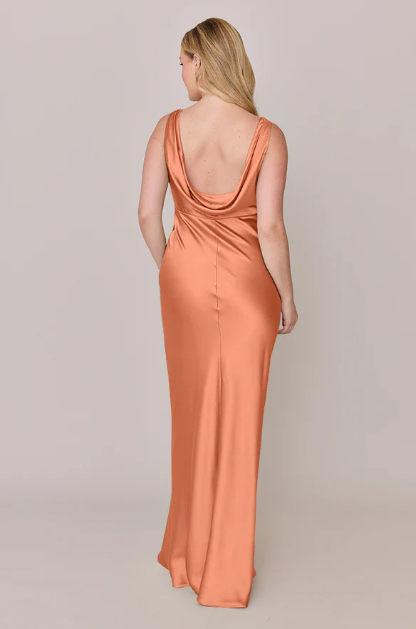 Audrey Satin Dress | Made To Order - Image 158