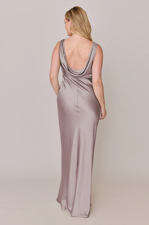 Audrey Satin Dress | Made To Order - Image 162