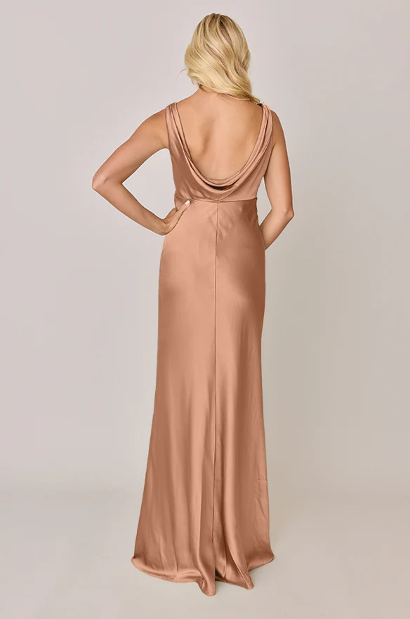 Audrey Satin Dress | Made To Order - Image 172