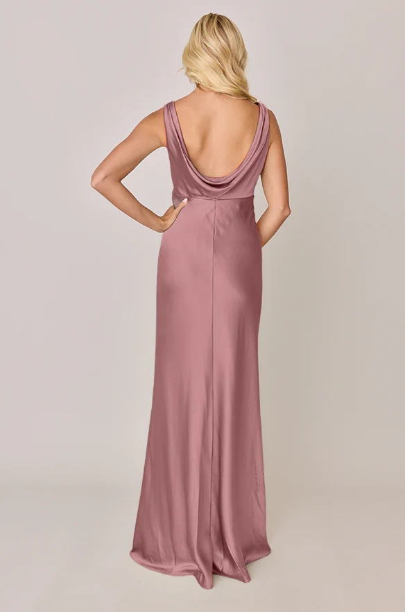 Audrey Satin Dress | Made To Order - Image 174