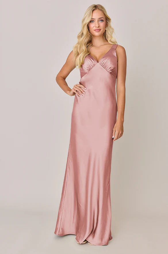 Audrey Satin Dress | Made To Order - Image 21