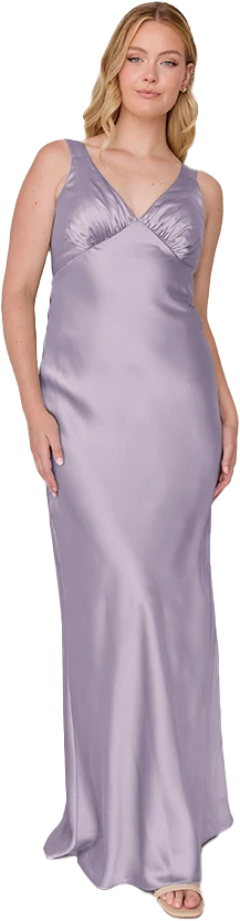 Audrey Satin Dress | Made To Order - Image 210