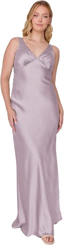 Audrey Satin Dress | Made To Order - Image 211