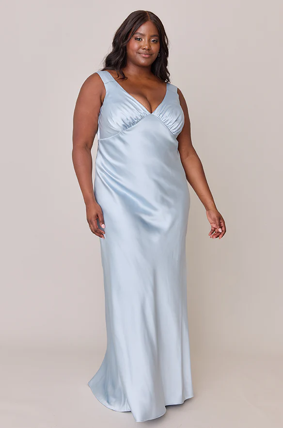 Audrey Satin Dress | Made To Order - Image 6