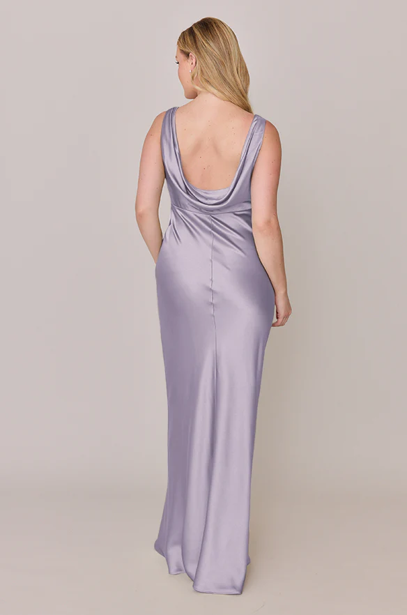 Audrey Satin Dress | Made To Order - Image 82