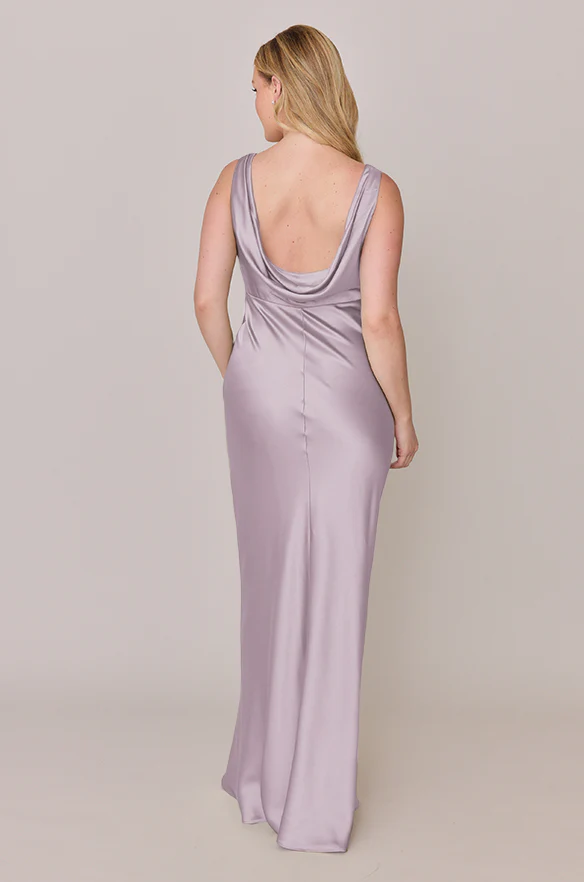 Audrey Satin Dress | Made To Order - Image 86