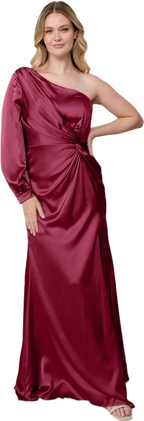 Aurora Satin Dress | Made To Order - Image 104