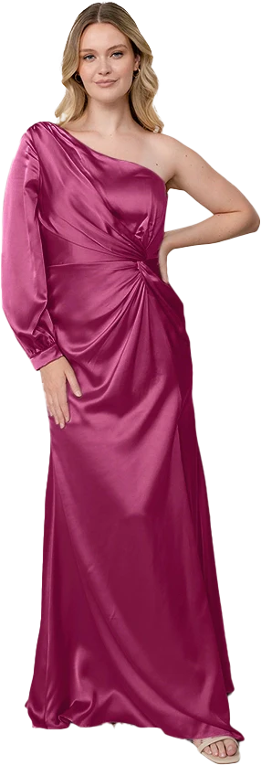 Aurora Satin Dress | Made To Order - Image 119