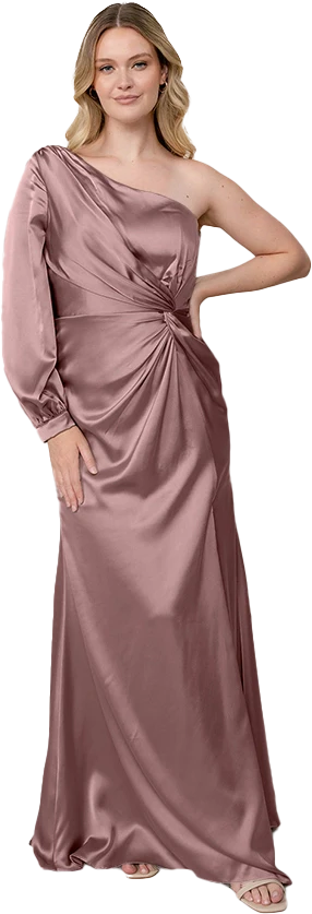 Aurora Satin Dress | Made To Order - Image 137