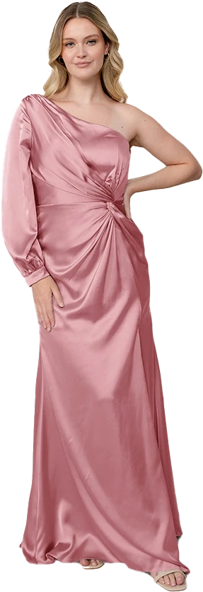 Aurora Satin Dress | Made To Order - Image 138