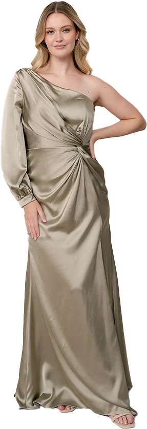 Aurora Satin Dress | Made To Order - Image 141