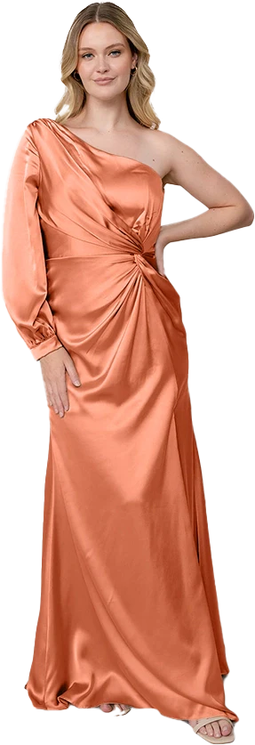 Aurora Satin Dress | Made To Order - Image 144
