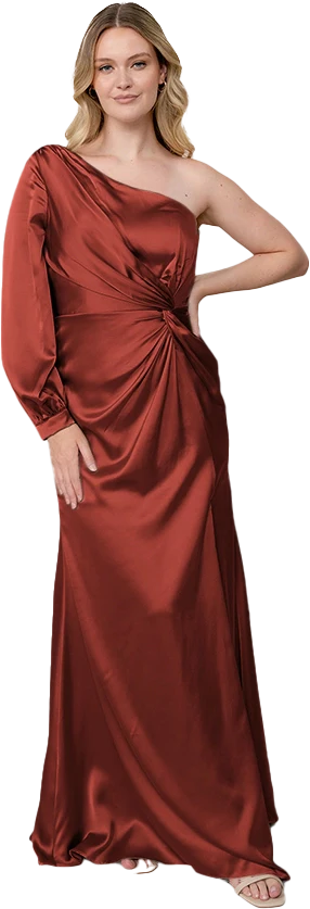 Aurora Satin Dress | Made To Order - Image 146