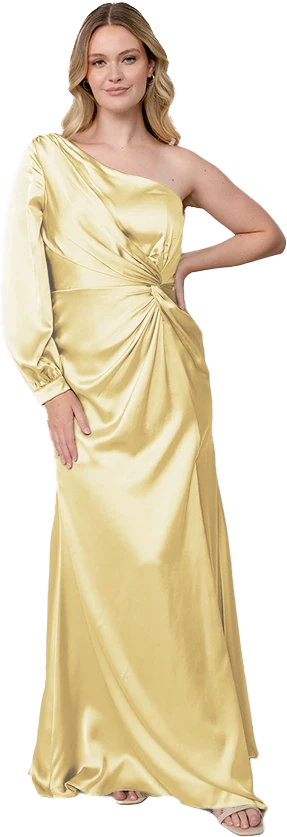 Aurora Satin Dress | Made To Order - Image 147