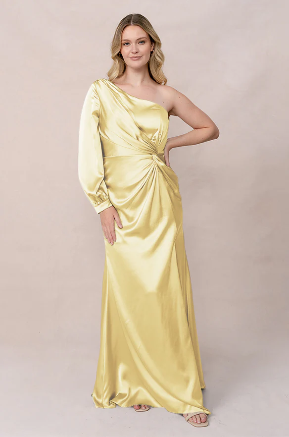 Aurora Satin Dress | Made To Order - Image 151