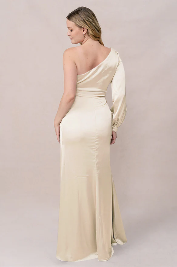 Aurora Satin Dress | Made To Order - Image 152