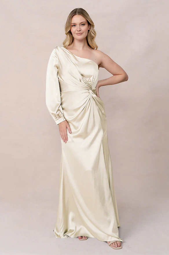 Aurora Satin Dress | Made To Order - Image 153