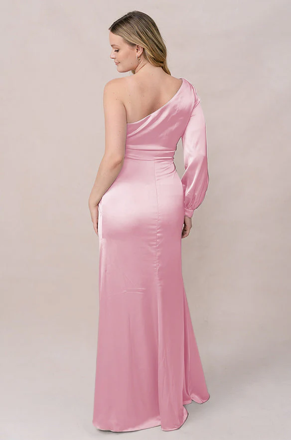 Aurora Satin Dress | Made To Order - Image 157
