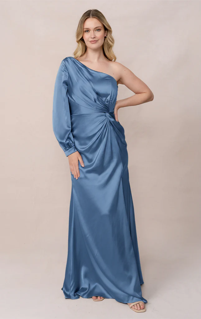 Aurora Satin Dress | Made To Order - Image 158