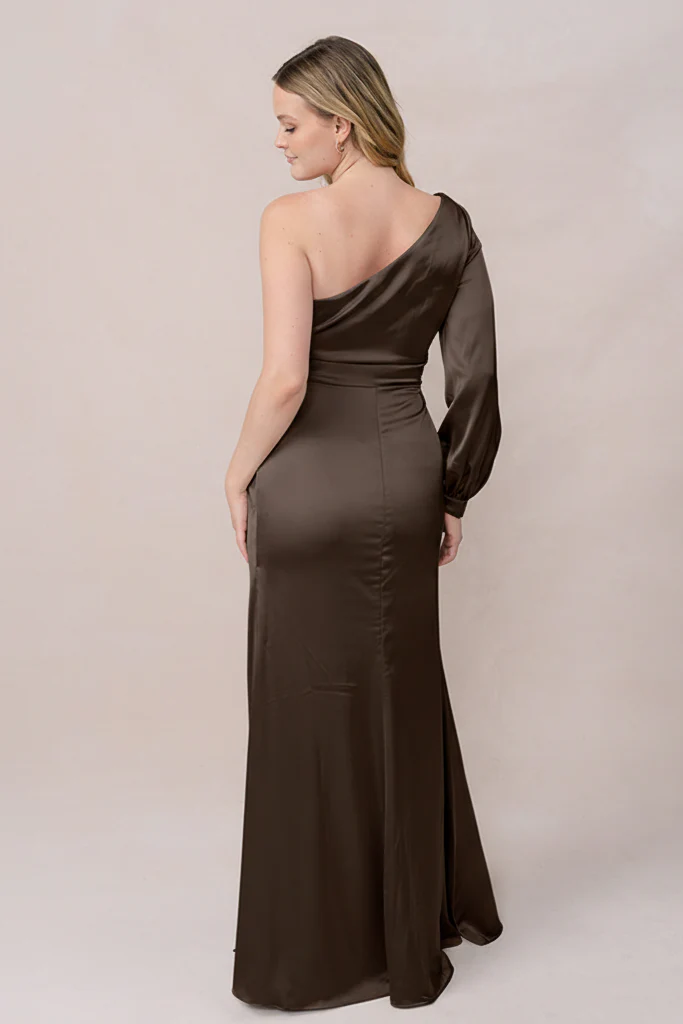 Aurora Satin Dress | Made To Order - Image 162