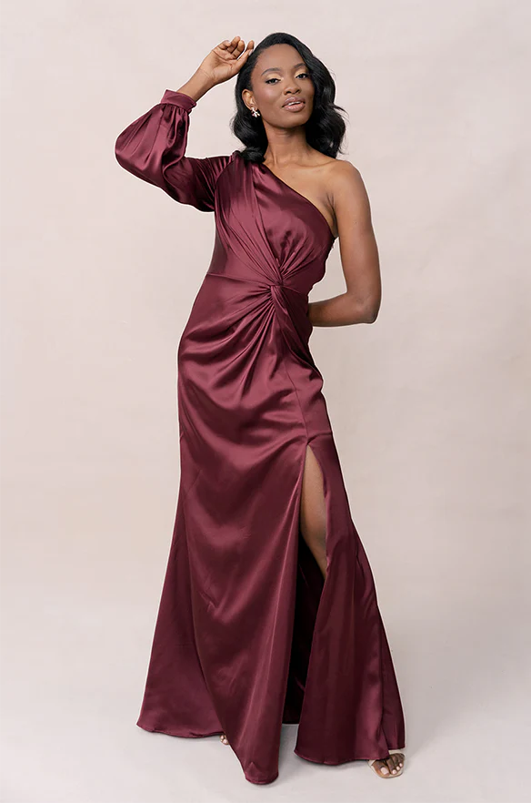 Aurora Satin Dress | Home Try On - Image 2