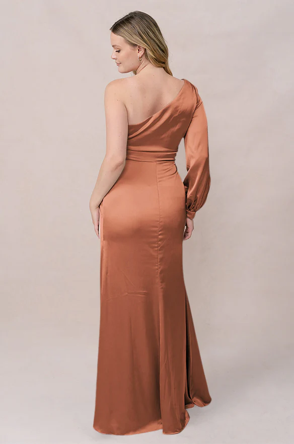 Aurora Satin Dress | Made To Order - Image 28