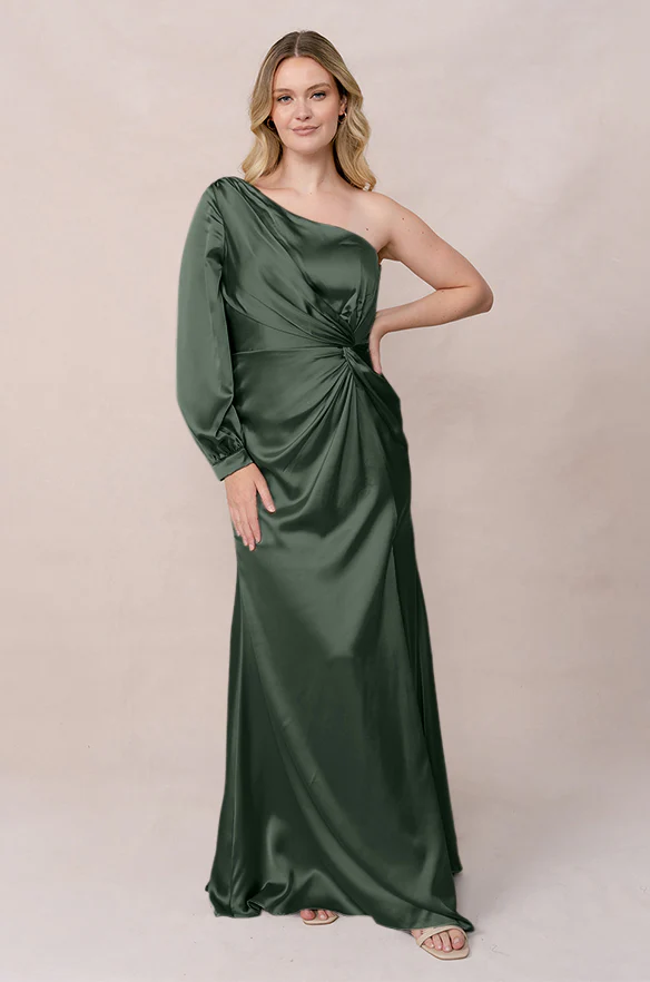 Aurora Satin Dress | Made To Order - Image 29