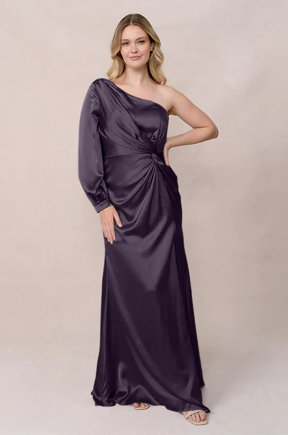 Aurora Satin Dress | Made To Order - Image 35