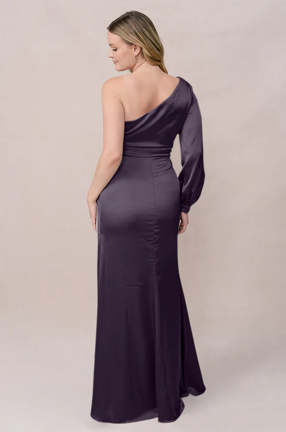 Aurora Satin Dress | Made To Order - Image 36