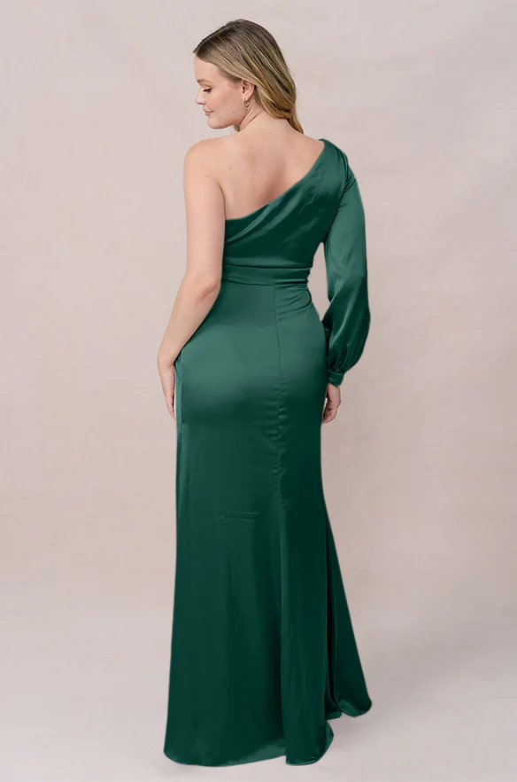 Aurora Satin Dress | Made To Order - Image 38