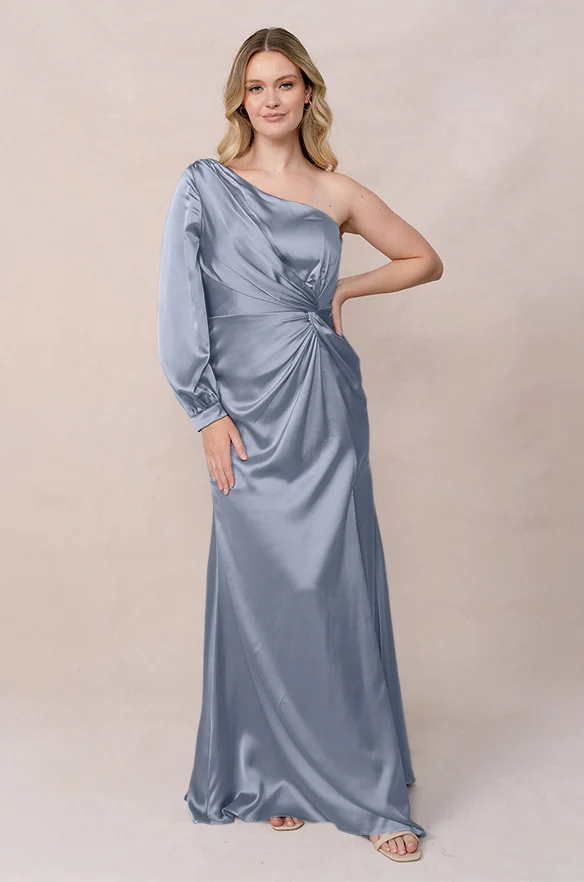 Aurora Satin Dress | Made To Order - Image 41